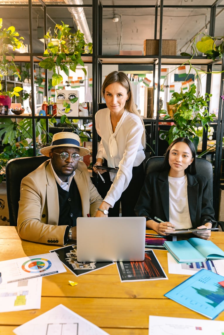 People in the Office Having a Meeting